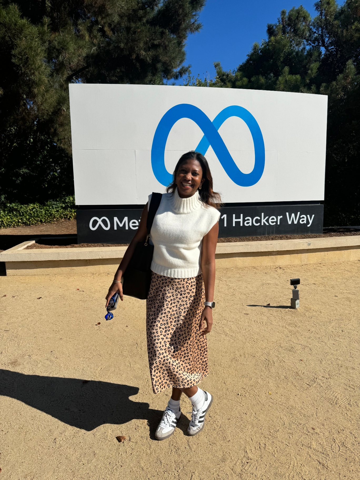 Christelle at Meta HQ